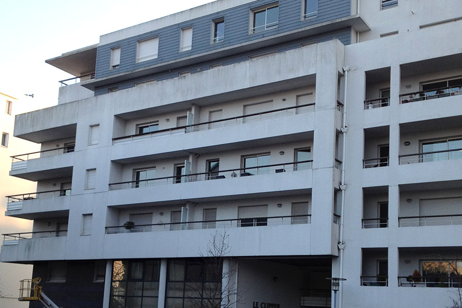 Résidence Le clipper (Nantes) avant travaux